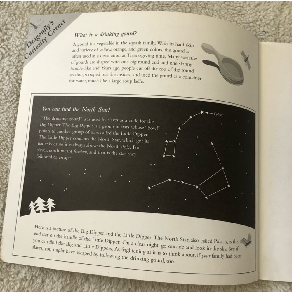 Follow the Drinking Gourd Book by Jeanette Winter - Picture 6 of 9